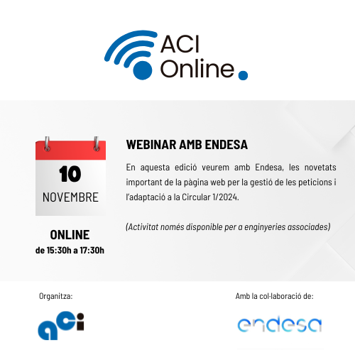 Webinar técnico con ENDESA
